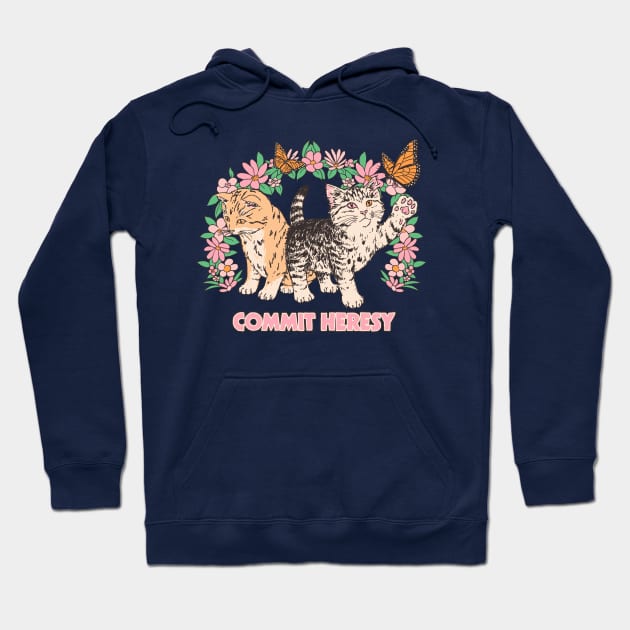 Commit Heresy Hoodie by Hillary White Rabbit